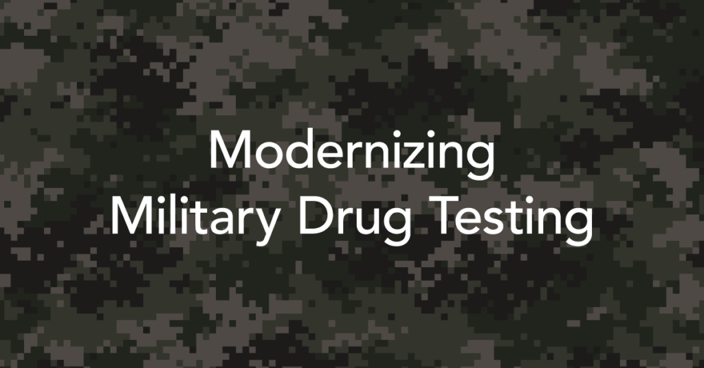 Military Drug Testing