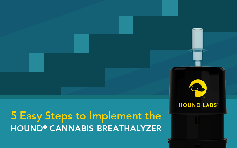 5 Easy Steps to Implement the HOUND® CANNABIS BREATHALYZER